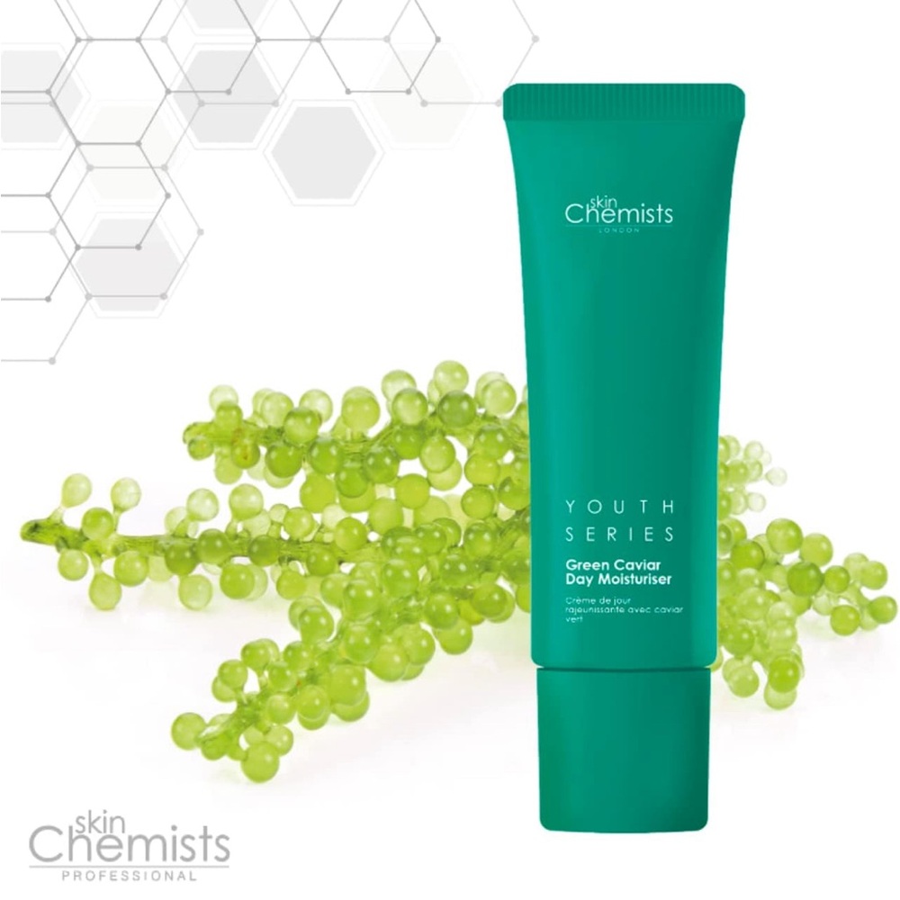 New skinChemists Green Caviar ‘Sea Grapes’ Facial Day Moisturizer